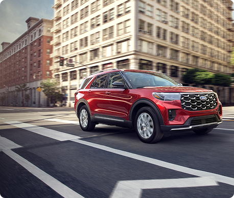 Ford SUV rojo
